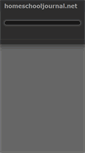 Mobile Screenshot of morgiepuff.homeschooljournal.net